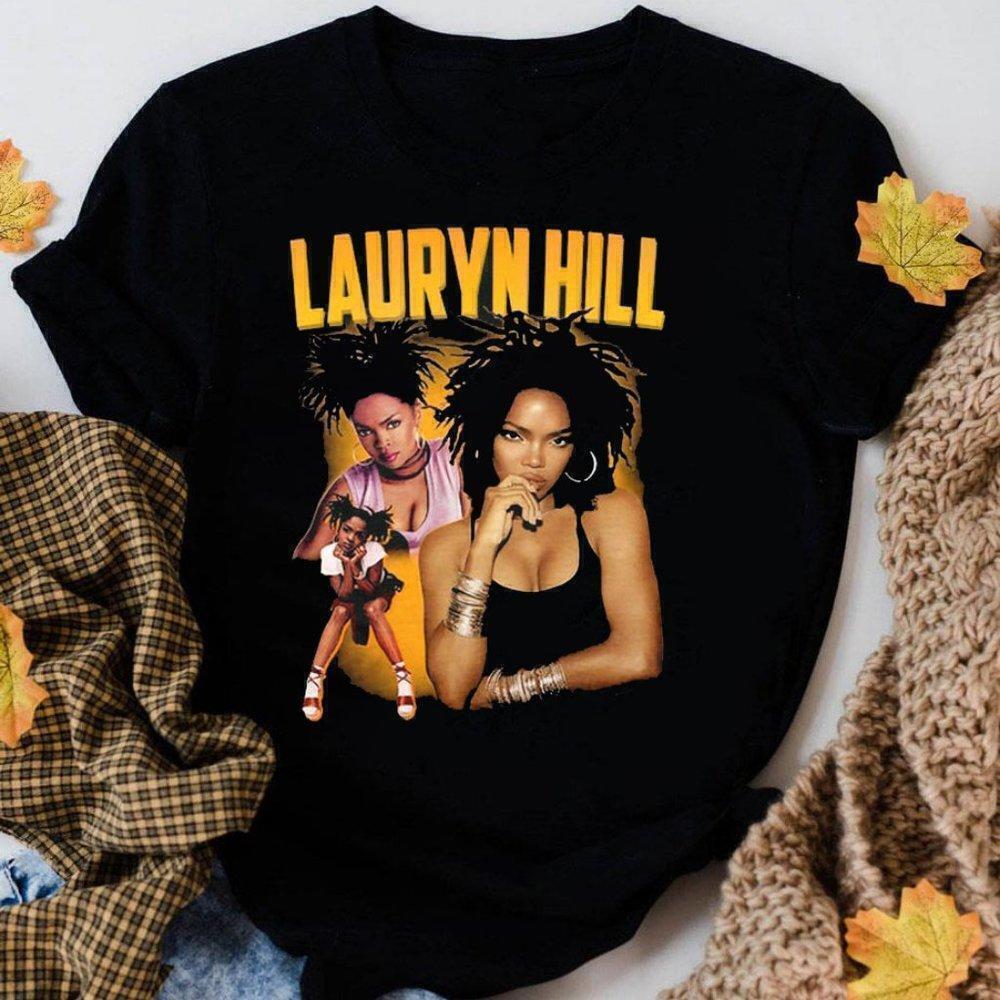 Lauryn Hill Music Fan Soul Hip Hop Inspired T-Shirt